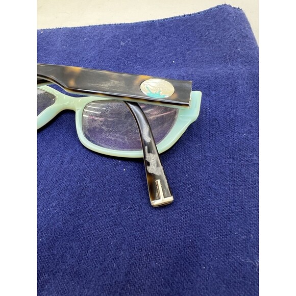 Tiffany & Co Eyeglasses Frames Only TF2172 8134 Brown Tortoise Blue 50-16-140 - Picture 10 of 12